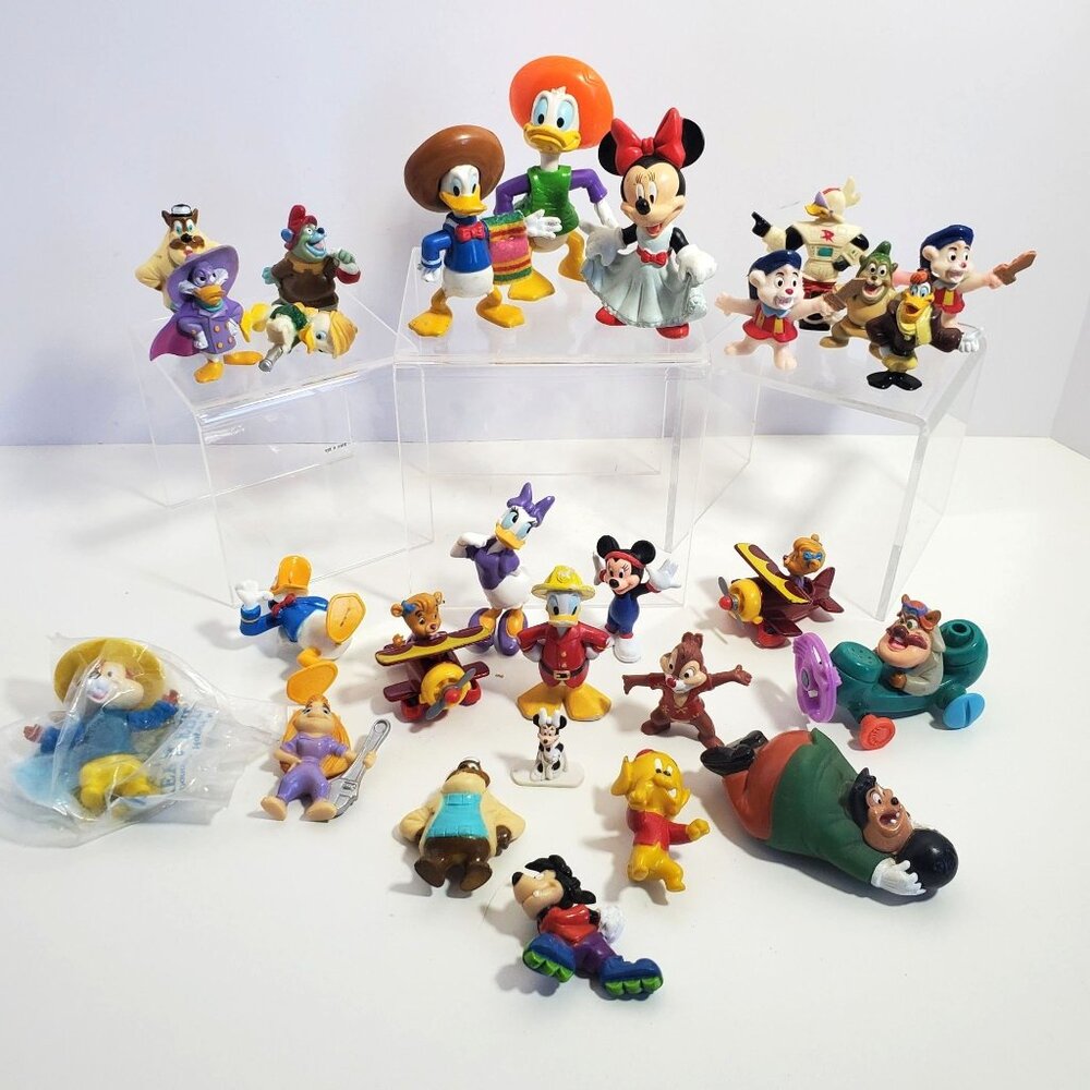 Disney PVC Vintage Gummi Bears Duck Tale Spin Rescue Rangers Mouse Goofy Lot